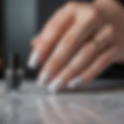 Luxurious Marble-Inspired Dip Nail Kit