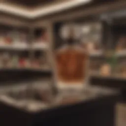 Elegant Macy's Cologne Display
