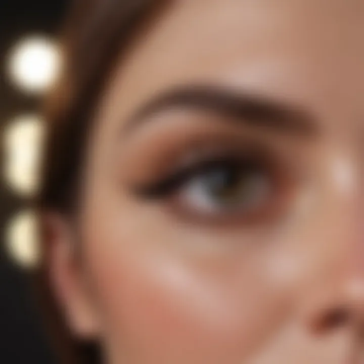 Essential makeup tools for eyeliner application
