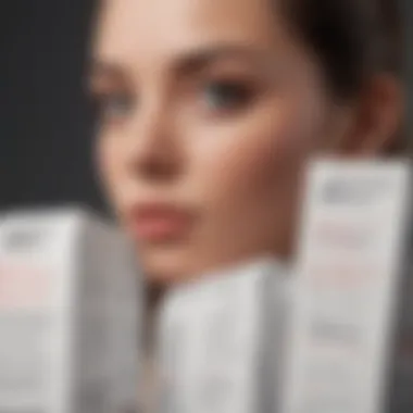 Discount Codes Unveiled A close-up of discount codes for Stacked Skincare printed on stylish paper.
