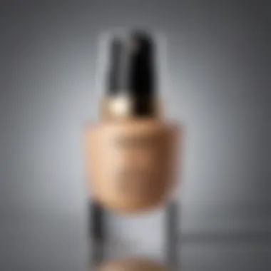 Minimalist packaging of top-rated foundation for mature dry skin