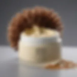 Natural hair cream