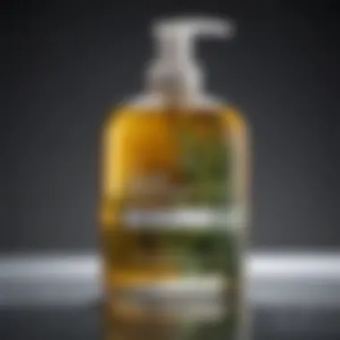 Natural ingredients in shampoo