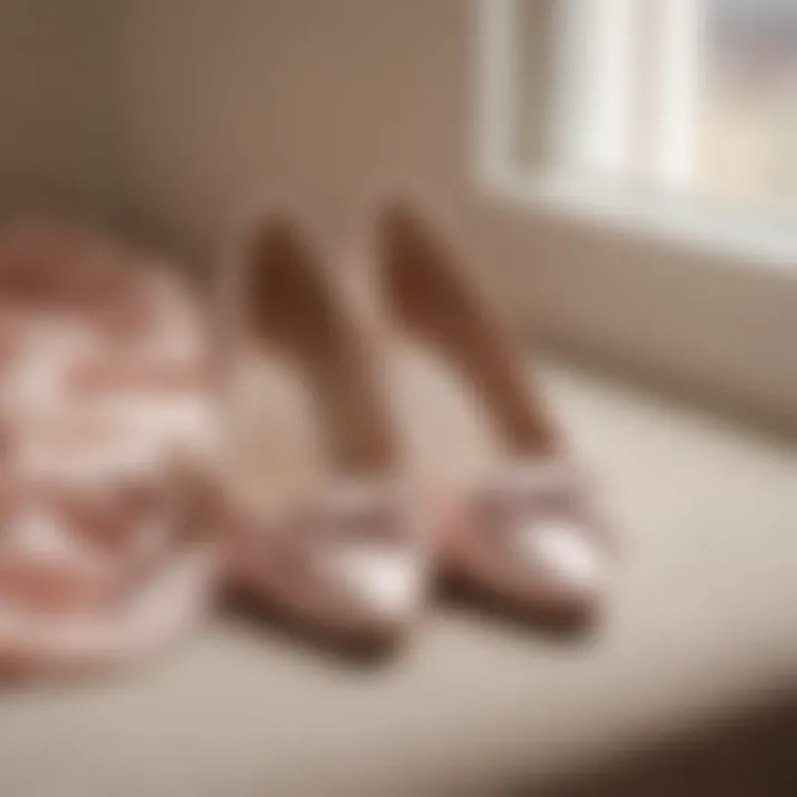 Chic Nordstrom Mother of the Bride Flats in Blush