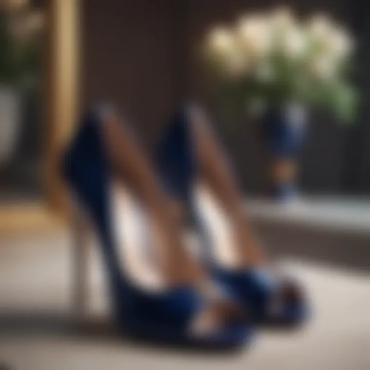 Fashionable Nordstrom Mother of the Bride Shoes in Navy