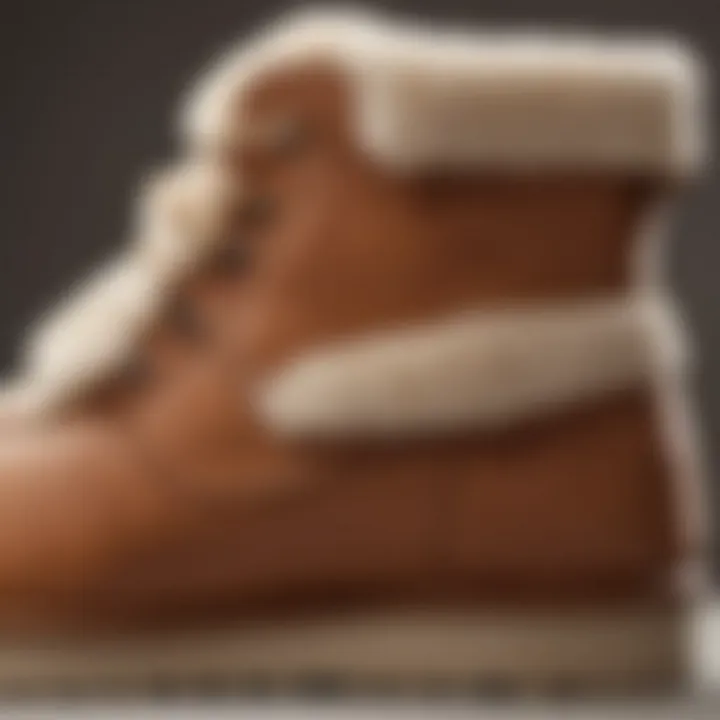 Close-Up Detail of Nordstrom UGG Neumel Craftsmanship