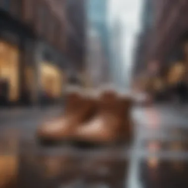 Nordstrom UGG Neumel Boots Styled in Urban Landscape