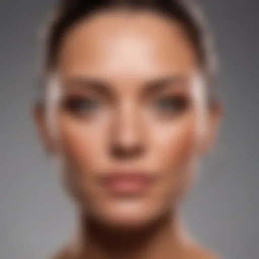 An array of facial tanning products specifically designed for mature skin