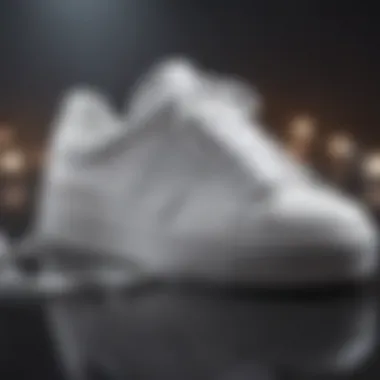 Fashion Fusion White sneakers styled with high-end fashion pieces