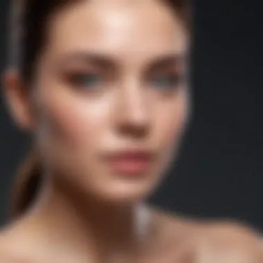 Demonstration of wax strip application on skin with clear instructions
