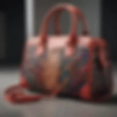 Colorful collection of handbags representing diverse styles