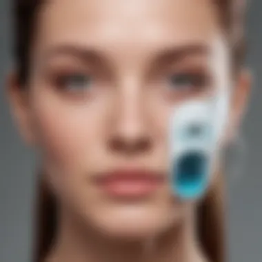 Facial rejuvenation device for acne