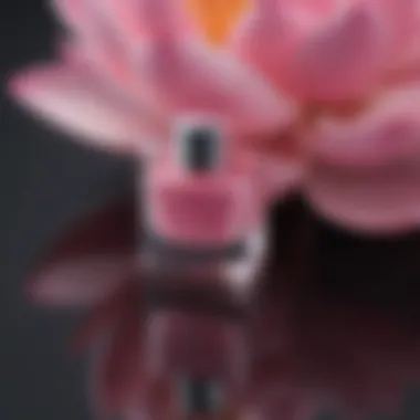 Serene Pink Lotus Charm Serene Pink Lotus Nail Polish