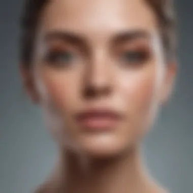 Application technique demonstrating effective serum usage