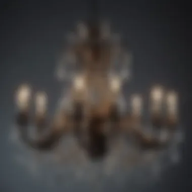 Sculptural Elegance: Shades of Light Chandelier Elegant Chandelier Light Fixture