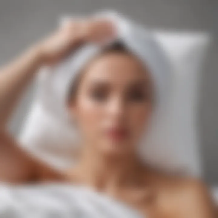 Silk pillowcase for scalp health