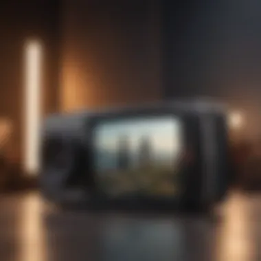 Sophisticated Viewing Technology Sleek Film Streaming Device