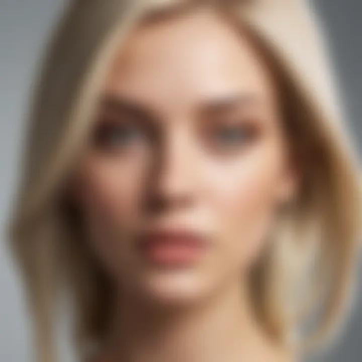 Sleek and Subtle Blonde Toning