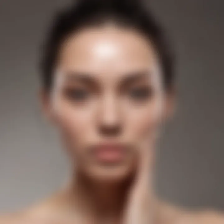 Soothing antioxidant mask for hyperpigmentation treatment on sensitive skin