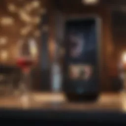 Sophisticated dating platform interface