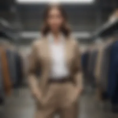 Effortlessly Elegant Workwear Ensemble Sophisticated Workwear Ensemble