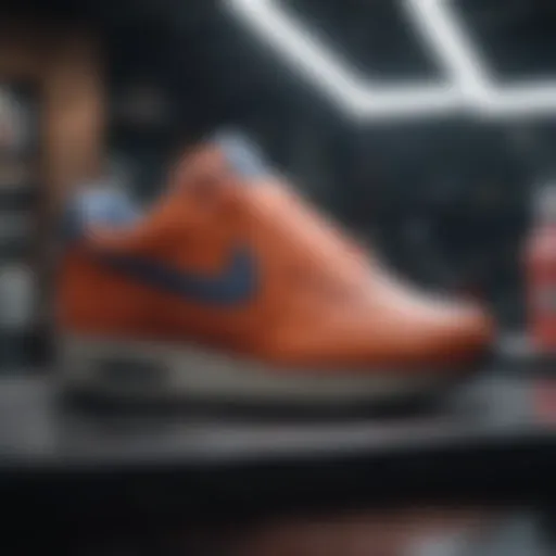 Nike promotional event showcasing merchandise