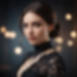 Chic Birthday Outfit - Black Lace Dress