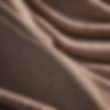 Fabric Details of Lounge Wear Close-up of soft fabric showcasing texture and quality