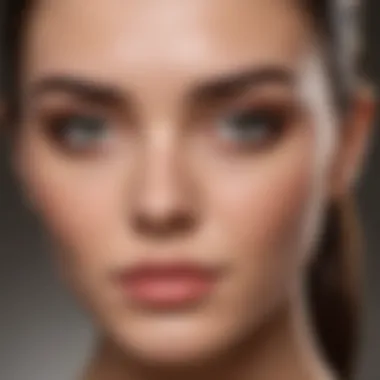 Demonstration of application techniques for ideal brows