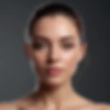 Effective Skincare Routine with Dark Spot Cream A serene skincare routine featuring a dark spot cream applied on a fresh face