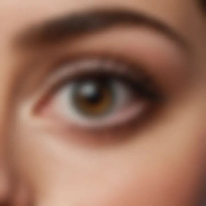 A selection of top-rated eye depuffer products on display