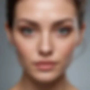 Transformative Results of Facial Treatments Before and after results of a pore-reducing facial treatment