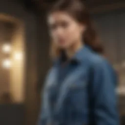 Stylish denim coveralls for casual outings