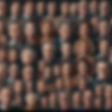 Iconic Figures in Comedy Collage of iconic comedic actors throughout film history.
