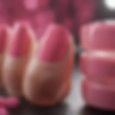 Seasonal Trends in Pink Nail Polish Seasonal trends illustrated through pink nail polish designs