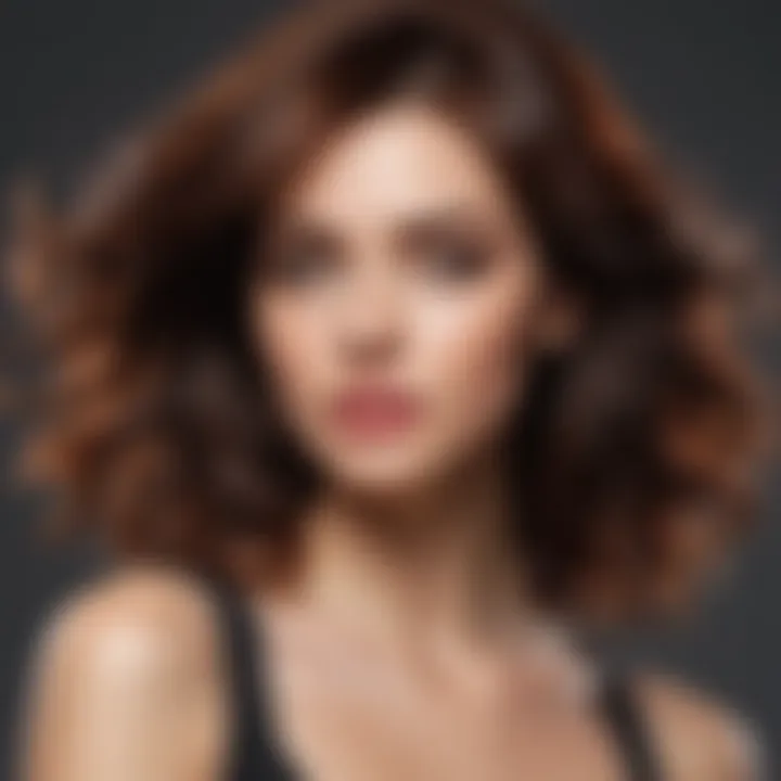 Before and after results showcasing the effects of using hair tonic.