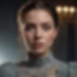 Emotional scene from a Netflix film showcasing deep sorrow