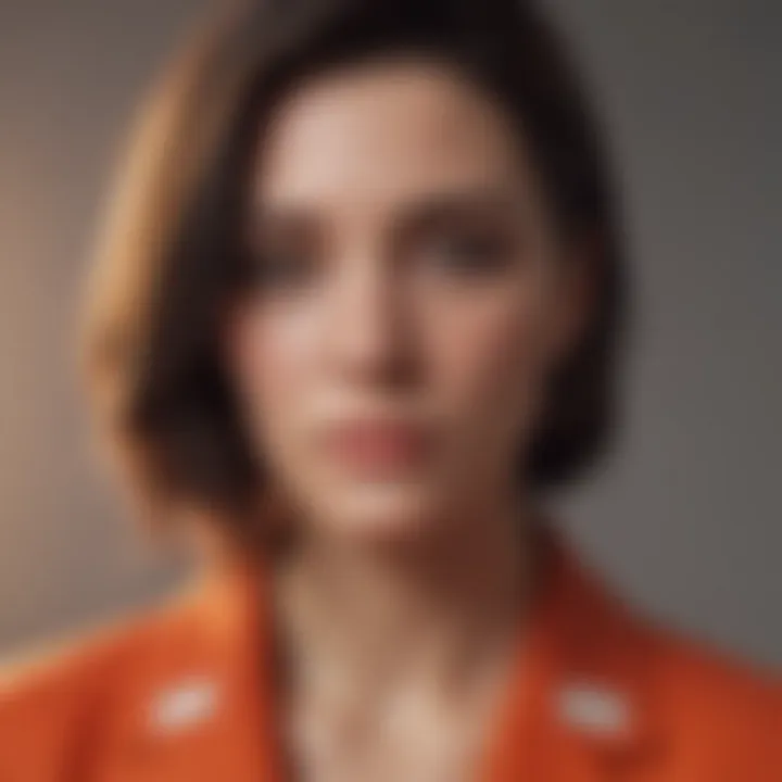A character grappling with loss in a Netflix production