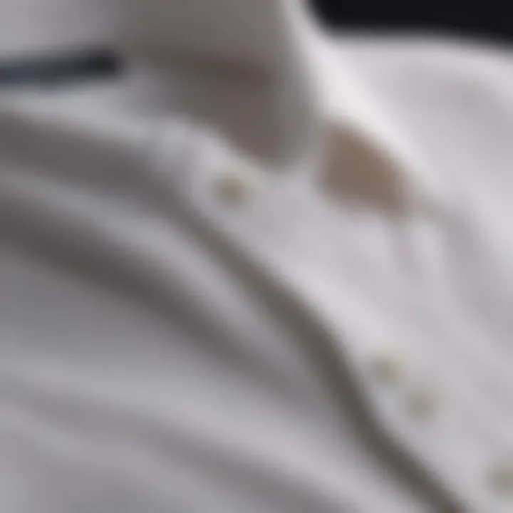 Close-up of high-quality cotton fabric to showcase texture
