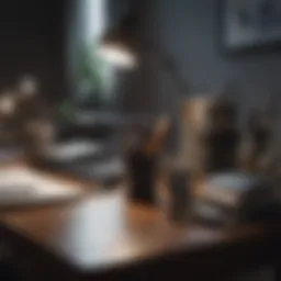 Elegant desk accessories for a professional setting