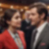 A vibrant scene from a classic comedy film showcasing a humorous moment.
