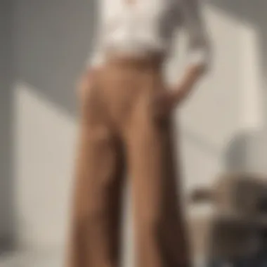 Effortless Casual Vibes Casual high waisted wide leg pants for everyday wear