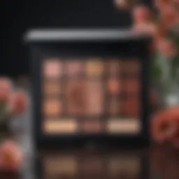 Hypoallergenic Eyebrow Makeup Palette in Bloom