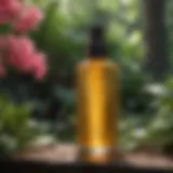 Natural ingredients in a botanical garden