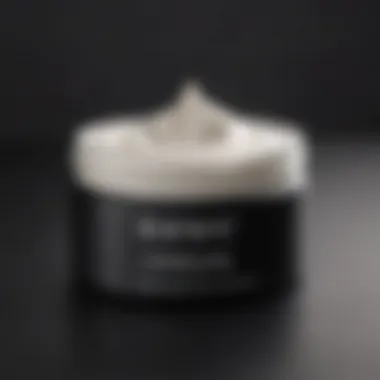 Silky Smooth Hair Cream Moisturizer Luxurious creamy texture in a sleek container