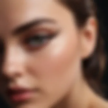 Precision Tip Waterproof Eyeliner Application