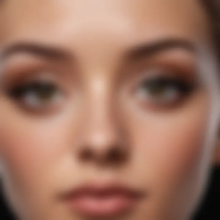 Long-Lasting Waterproof Eyeliner Swatch on Different Skin Tones