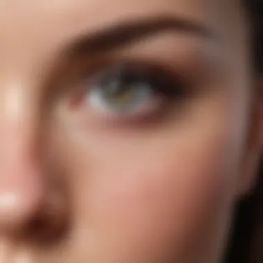 Common Causes of Eyelash Loss Diagram illustrating common causes of eyelash loss