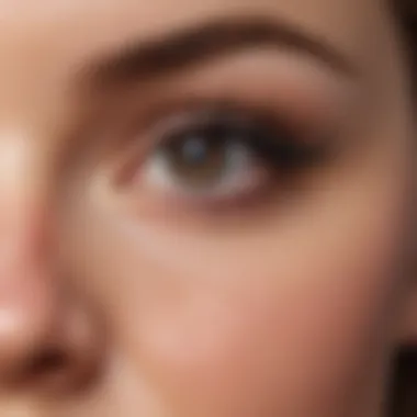 Lifestyle Factors Influencing Eyelash Health A visual representation of lifestyle factors affecting eyelash health