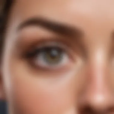 Treatment Options for Eyelash Restoration Infographic showcasing various treatments for eyelash restoration